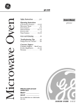 GE JES1142 User's Manual