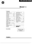 GE JE1465J User's Manual