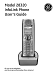 GE InfoLink 00018937 User's Manual