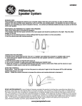 GE HO98042 User's Manual