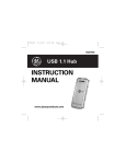 GE HO97958 User's Manual