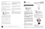 GE H9 Luminaire Installation Guide