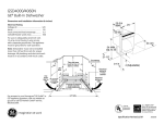 GE GSD4060N User's Manual