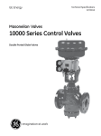 GE Globe Control Valves masoneilan 10000 series Technical Specifications