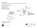 GE PGB995SETSS User's Manual