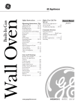 GE JGRP17 User's Manual