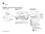 GE GSD5310DAA User's Manual