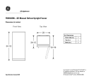 GE Profile FUM12SM User's Manual