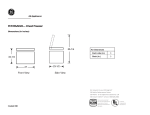 GE Profile FCM5SAWH User's Manual