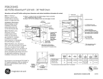 GE JX2201NSS User's Manual
