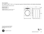 GE WCVH6260H User's Manual