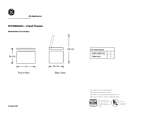 GE FCM9DAWH User's Manual