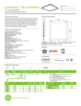 GE ET Series Specification Sheet