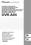 GE DVR-A05 User's Manual