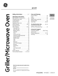 GE DVM1665 User's Manual