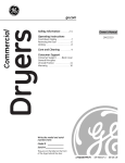 GE DMCD330 User's Manual