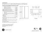 GE CSCP5UGX User's Manual