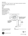 GE CLP-2001 User's Manual