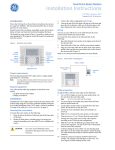 GE CC-SCRS01 User's Manual
