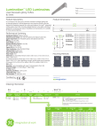GE BL Series Specification Sheet