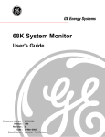 GE 68K System User's Manual