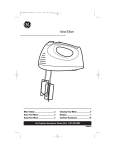 GE 106742 User's Manual