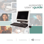 Gateway Profile 4 User's Manual