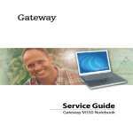 Gateway Notebook M350 User's Manual