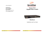 GarrettCom 6K25e User's Manual