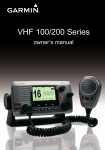 Garmin 100/100i Owner's Manual