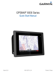 Garmin GPSMAP 8012 MFD Quick Start Manual