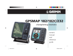 Garmin GPSMAP 182 User's Manual
