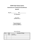 Garmin STC for Bell 206/407 Instruction Manual