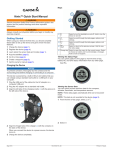 Garmin fenix 2 Quick Start Manual