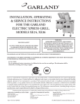 Garland XE24 User's Manual