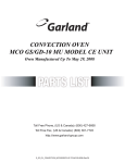 Garland GS/GD-10 User's Manual