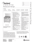 Garland G36-2G24R User's Manual