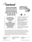 Garland E24-12H User's Manual