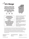 Garland C836-1-35F User's Manual