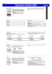 G-Shock E-9 User's Manual