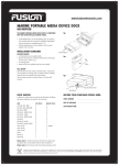 Fusion Electronics Marine Radio MS-DKIPUSB User's Manual