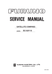 Furuno SC-50/110 User's Manual