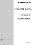 Furuno GP37 User's Manual