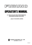 Furuno FR1500 Mk3 User's Manual