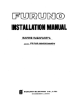 Furuno FR/FAR-2835SW/2865SW User's Manual