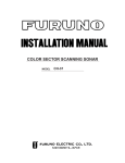 Furuno CH-37 User's Manual