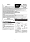 FUNAI RFT909B Owner's Manual