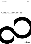 Fujitsu Stylistic Q584 Instruction Manual