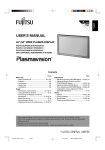 Fujitsu P42HCA11 User's Manual