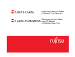 Fujitsu LifeBook T732 Operating Manual